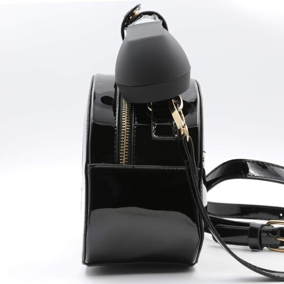 Retro Dial Telephone Crossbody Bag Pu Microphone Purse for Women Unique Design - Picture 3 of 5